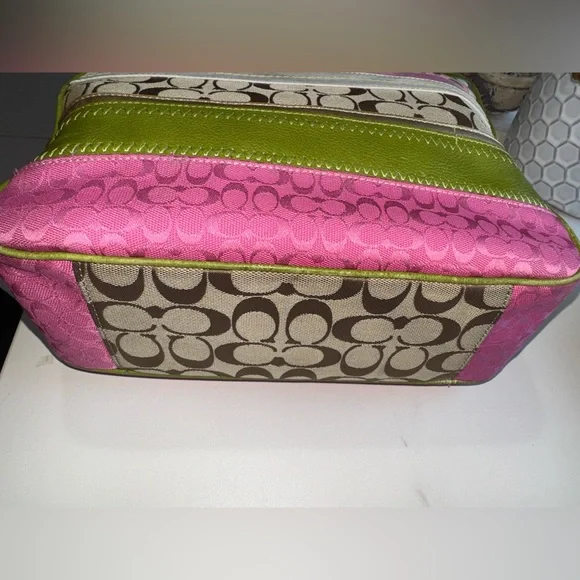 Coach Signature Jacquard Daisy Bleecker Patchwork Tote #F14726